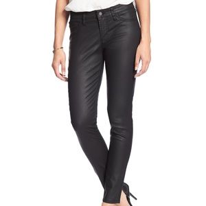 EUC Banana Republic Coated Legging Jeans